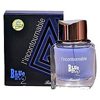 Blue For Men 2 Edp - Eau De Parfum 75 Ml (2.5 Oz) | Exquisite Pour Homme Spray | Rejuvenating Citrus Accord With Smooth Woody And Musk Notes | Signature Dubai Perfumery | By Rasasi