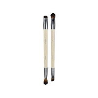 EcoTools Eye Brush Set - Eco-Friendly, Dual-Sided, 2 Count