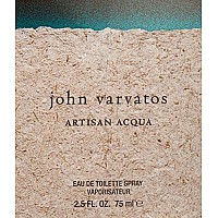 John Varvatos Artisan Acqua Mens Cologne Spray, 2.5 Fl. Oz. Edt