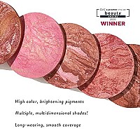 LAURA GELLER NEW YORK Baked Blush-n-Brighten Marbleized Blush - Pink Grapefruit Creamy Lightweight Satin Finish