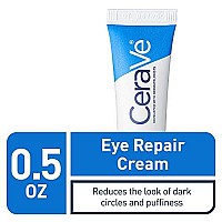 CeraVe Eye Repair Cream | Under Eye Cream for Dark Circles and Puffiness | Suitable for Delicate Skin Under Eye Area | 0.5 Ounce