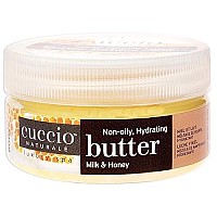 Cuccio Naturale Butter Babies - Ultra-Moisturizing, Renewing, Smoothing Scented Body Cream - Deep Hydration For Dry Skin Repair - Formulated With All Natural Ingredients - Milk & Honey - 1.5 Oz