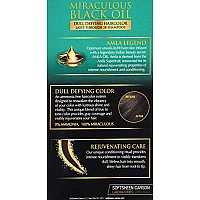 Optimum Care Amla Legend Miraculous Oil Dull Defying Hair Color, Natural Dark Brown