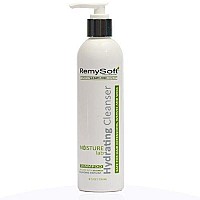 RemySoft Moisturelab Hydrating Cleanser - Safe for Hair Extensions, Weaves and Wigs - Salon Formula Shampoo 8oz - Gentle Sulfate-free Lather