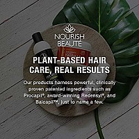 Nourish Beaute Vitamins Shampoo for Hair Loss that Promotes Hair Regrowth, Volume and Thickening with Biotin, DHT Blockers, Antioxidants, Oils and Extracts, For Men and Women, 1 Pack, 10 Ounces