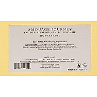 Amouage Journey Mans Eau De Parfum Spray, 3.4 Fl Oz