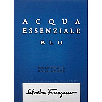 Salvatore Ferragamo Acqua Essenziale Blu Eau de Toilette Spray for Men, 3.4 Ounce