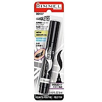 Rimmel Scandaleyes Jumbo Liquid Eye Liner, Black, 0.1 Fluid Ounce