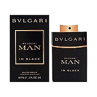 Bvlgari Man In Black Eau De Parfum Spray, 2 Ounce