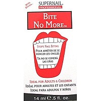 Super Nail Bite No More 0.5 Ounce Boxed (14ml) (Pack of 2)