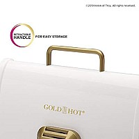 Gold 'N Hot Professional Ionic Soft Bonnet Hair Dryer | Reduce Frizz for Natural, Healthy-Looking Hair