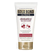 Gold Bond Hydrating Lotion Diabetics Dry Skin Relief 4.5 Oz., Moisturizes & Soothes