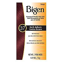 37 Dark Auburn Bigen Permanent Powder - 6 Pack