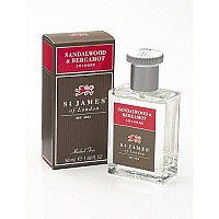 St James of London Sandalwood & Bergamot Cologne, 1.69 Fl Oz