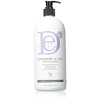 Design Essentials Pppermint & Aloe Therapeutics Antiitch Shampoo Control Sclap Flaking & Itching, 32 Fl Oz