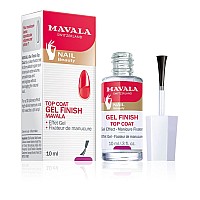 MAVALA Nail Top coat, gel Finish Replicates gel Manicure For Smooth and Domed nails Volumizing Effect gentle on Nails No UV Lamp Durable Formula (03 Ounce)