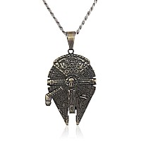 Star Wars Millenium Falcon Pendant Necklace