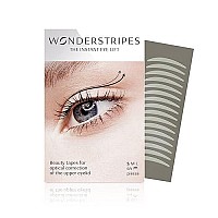 Wonderstripes Eye Lid Tape (Small) Eyelid Lifting Stripes For Hooded Eyes Invisible Silicone Tape For Droopy Eyes Multiple Sizes For All Eye Shapes Makeup Compliant, Easy To Apply