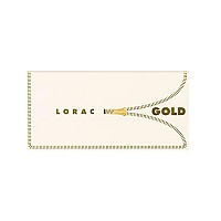 LORAC Unzipped Matte & Glitter Eyeshadow Palette, Gold | Cruelty Free, Gluten Free, Vegan