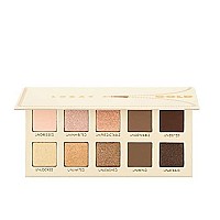 LORAC Unzipped Matte & Glitter Eyeshadow Palette, Gold | Cruelty Free, Gluten Free, Vegan