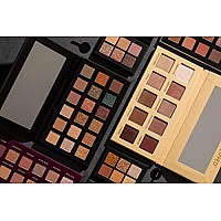 LORAC Unzipped Matte & Glitter Eyeshadow Palette, Gold | Cruelty Free, Gluten Free, Vegan