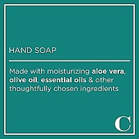 Caldrea Hand Wash Soap, Aloe Vera Gel, Olive Oil And Essential Oils To Cleanse And Condition, Pear Blossom Agave Scent, 10.8 Oz