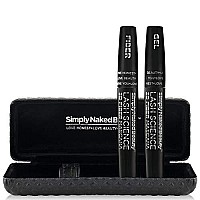 4D Silk Fiber Lash Mascara Black (2 Tubes) | Lengthening Tubing Mascara For Length And Volume  3D And 4D Gel And Fiber Formula. Non Toxic, Hypoallergenic, Natural