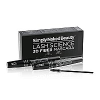 4D Silk Fiber Lash Mascara Black (2 Tubes) | Lengthening Tubing Mascara For Length And Volume  3D And 4D Gel And Fiber Formula. Non Toxic, Hypoallergenic, Natural