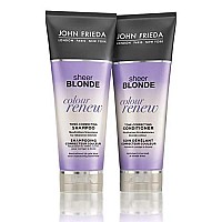 John Frieda Sheer Blonde colour Renew Tone-correcting, DUO set Shampoo + conditioner, 845 Ounce, 1 each