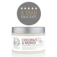 Design Essentials Deep Moisture Milk Souffle, Coconut & Monoi Collection, 12 Ounce