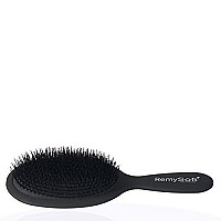 RemySoft Beauty & Opulence Boar Bristle Brush - Safe For Hair Extensions, Weaves and Wigs