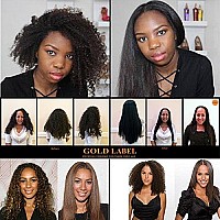 Gold Label Professional Results Brazilian Keratin Blowout Hair Treatment Enhanced Specifically Designed for Coarse Curly Dominican Brazilian Hair 240ml