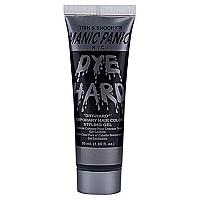 MANIC PANIC Raven Black Hair Color Gel - Dye Hard - Temporary Washable, Black Hair Styling Gel for Kids & Adults