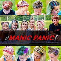 MANIC PANIC Raven Black Hair Color Gel - Dye Hard - Temporary Washable, Black Hair Styling Gel for Kids & Adults