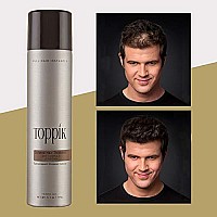 Toppik Colored Hair Thickener, Light Brown, 5.1 OZ