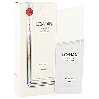 Lomani White Intense EDT Spray for Men, 3.3 Ounce