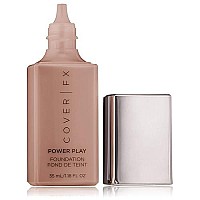 Cover Fx Power Play Foundation: Full Coverage, Waterproof, Sweat-Proof And Transfer-Proof Liquid Foundation For All Skin Types P100, 118 Fl Oz