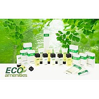 ECO Amenities Conditioning Shampoo, 200 PACK, Mini Size 1 Ounce - Travel Size Shampoo and Conditioner Sets, Mini Shampoo & Conditioner Sets - 2 in 1 Shampoo & Conditioner, Green Tea Scent