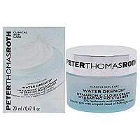 Peter Thomas Roth Water Drench Hyaluronic Cloud Cream Hydrating Moisturizer, Hyaluronic Acid For Face, Up To 72 Hours Of Hydration For More Youthful-Looking Skin, 0.67 Fl Oz (Pack Of 1)