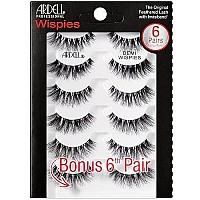 Ardell False Eyelashes Demi Wispies Black, 1 Pack (5 Pairs Per Pack)