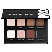 LORAC PRO Matte Eyeshadow Palette | Blendable Eyeshadows | Mirror Compact