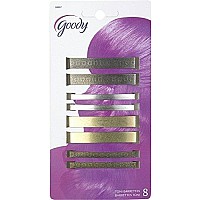 Goody Classics Metal Barettes, 2 3/8 Inches, 2 Packs Of 8 Count = 16 Count