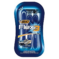 BIc Flex 3 comfort Disposable Razors - Pack of 3