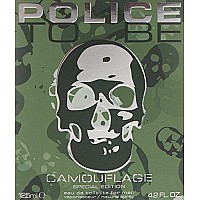 POLICE to be Camouflage Eau De Toilette Spray Colognes for Men, 4.2 Fluid Ounce