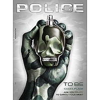 POLICE to be Camouflage Eau De Toilette Spray Colognes for Men, 4.2 Fluid Ounce