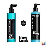 Matrix Total Results High Amplify Wonder Booster Root Lifter Spray | Provides Extreme Lift & Volume | for Fine Hair | 8.5 Fl Oz