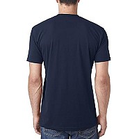 Next Level Mens Premium Fitted Sueded Crew, Midnight Nvy, Large