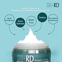 SH-RD Protein Cream (5.1 oz/150 ml) Leave-in Treatment to Repair, Restore and Revitalize Hair. UV Protection/Heat Protection/Chlorine Damage Protection