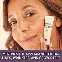 Aveeno Absolutely Ageless 3-in-1 Anti-Wrinkle Eye Cream for Fine Lines & Wrinkles, Crows Feet, & Under-Eye Puffiness, Antioxidant Blackberry Complex, Hypoallergenic, Non-Greasy, 0.5 oz