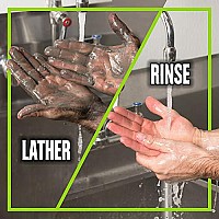 Grip Clean | Heavy Duty Hand Cleaner For Auto Mechanics & Industrial Work | Dirt-Infused Hand Soap Absorbs Grease/Oil, Stains, & More. All Natural, Moisturizing & Lime Scented (Squeeze Tube)